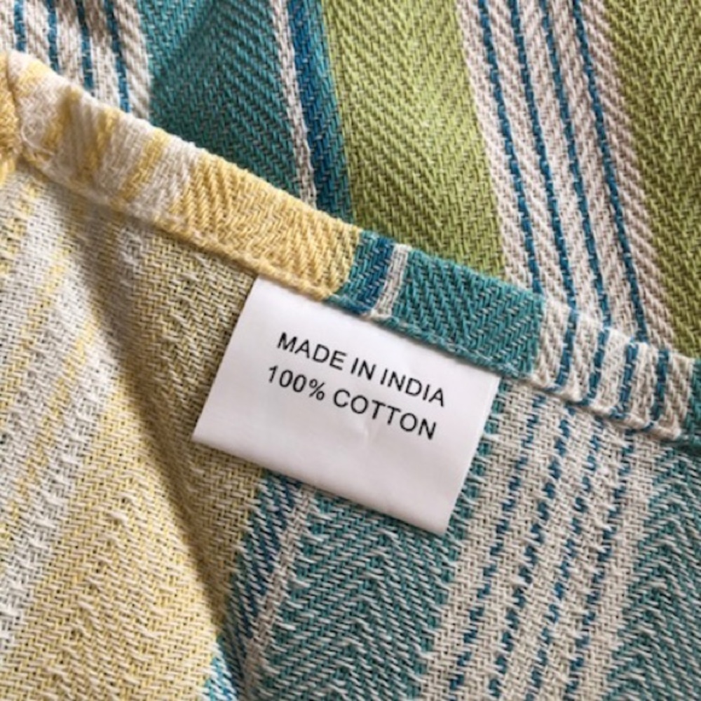 100% Cotton Woven Placemats & Napkin Set - Picture 7 of 8